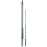 Supp. tube D 50mm L 3500mm GRP/Al w. air-term. rod D 22/16/10mm L 2500