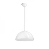 MONROE 40 pendant shiny white/white 230V LED E27 30W