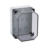 Empty enclosure, Type of protection IP66, Impact strength IK08, Protection class II, Ui 690V AC, Ui 1000V DC, UL, DLG, DNV, Halogen free TK PC 1813-13f-to