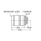 Image Processing C-mount Lens   LCF08LEVMP