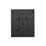 LED luminaire with motion sensor, 14V, (module), Simon 24, IP20, black matt, Col. temp.: 4000°K