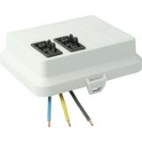 AK2-W8 Cover, 2x3p light grey