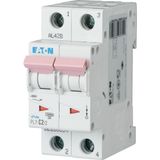 PL7-B2/2 Miniature circuit breaker (MCB), 2 A, 2p, characteristic: B