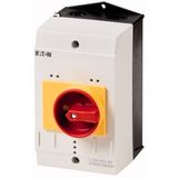 CI-K2-PKZ0-GRV Insulated enclosure, for PKZ0, +rotary handle, red/yellow