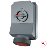 63A5P 6H400V receptacle DUO IP67