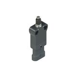 Modular prewired switch wtih plunger with external rubber gasket