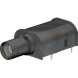 BNC panel socket, angled, 67.9569-21