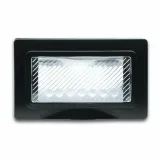 IP55 PLATE BLACK S44 4M