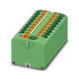 PTFIX 6/18X2,5-G GN - Distribution block