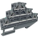 Three-level - Push-in terminal EFT220GR 2.5 mm² gray