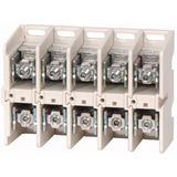 Connection terminal, 160A, 5p, flat/round