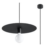 FLAVIO HANGING LAMP BLACK E27 1X60W IP20