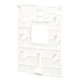 Replacement mounting plate in white