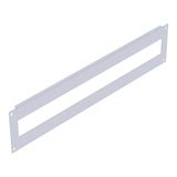WSA Slotted front plate for WSAIE7050F, H=120 and W=500mm