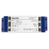 Power supply 200W, DC24V/8.3A, IP20, plastic design with terminal block