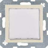 LED signal light, RGB, S.1, white glossy