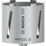 Diamond dry core cutter G 1/2" 162 mm, 150 mm, 7 segments, 7 mm