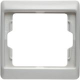 Frame 1gang Arsys polar white, glossy