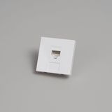RJ45 MODULE / 45 MM / WHITE