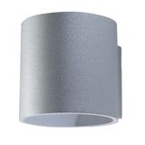 WALL LAMP ORBIS 1 GRAY G9 1X40W IP20