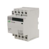 Modular contactor, rail mounting, 4NO contacts, I=63A 3 modules