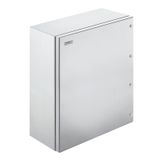 Metal housing, Width: 600 mm, Height: 800 mm, Depth: 200 mm, Brushed, 