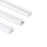 Attached aluminum profile PM 7x11mm without diffuser white 2m