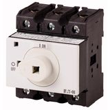 P3-100/XM Main switch, P3, 100 A, rear mounting, 3 pole