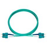 LC-D/LC-D Patch Cable, OM5, ground, 2m