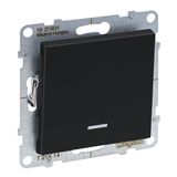 ONE-WAY SWITCH 16AX AUTOMATIC TERMINALS INDICATOR VERSION BLACK