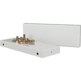 BPZ-SS-1/320-W Corner protection for base, HxD = 100 x 320 mm, (2pieces), white