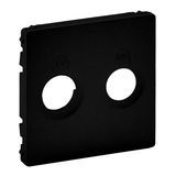 TV-SAT SOCKET COVER MAT BLACK