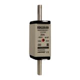 Fuse-link NH0 gG 500VAC 20A isolated tags Double indicator