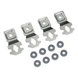 Wall-mounting brackets for WSA, WKT, WKA and BUS enclosures