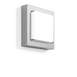 CADERO quadra, 12 W, 750 lm, 840, silver, on/off Ceiling and wall lumi
