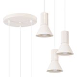Pendant lamp ESTRIA 3P beige