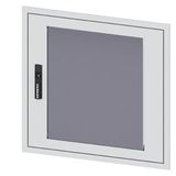 ALPHA 125 NF transparent door with cover frame for flush  8GK9507-4KK20