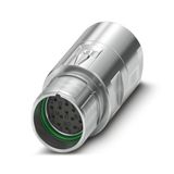 M23-16S1N8A90DUS - Coupler connector