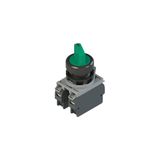 Complete unit with 4 positions selectors, fixing adapter and contacts