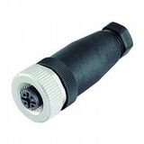 V1-G-BK cable socket, can be assembled