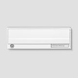 RGA/RGF 611-3/1 SM Letter insert flap with removal door
