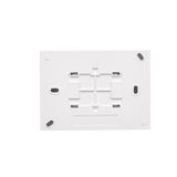 Earthed socket with built-in energy measurement, smartphone controlled [Wi-Fi] – SOCKET, Schuko, 250V, 16A, module, white matt