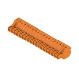 PCB plug-in connector, female plug, 5.08 mm, Number of poles: 19, 225°, Clamping yoke connection, Clamping range, max. : 4 mm², Box