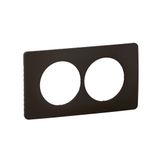 PLATE 2G 57MM MAT BLACK