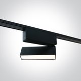 43108FA/B/V BLACK 5W CCTV 48V IP20 ADJUSTABLE FLAT MAGNETIC