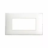 YOUNG44 MOULDED PLATE MATT WHITE 4M