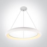 62144NB/W/V WHITE PENDANT 50W CCTV IP20 230V DIMMABLE