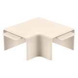 CABLE TUBE FLAT CORNER 25X40 RAL9010