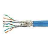 S/FTP Cable Cat.7, 2x(4x2xAWG23/1), 1000Mhz, LS0H, 30%, B2ca (The price is shown without markup on metals. Request a quote for accurate information)