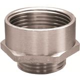 Enlarger Hexagonal with o-ring Nickel Plated Brass M20-M25 Metallic Ra